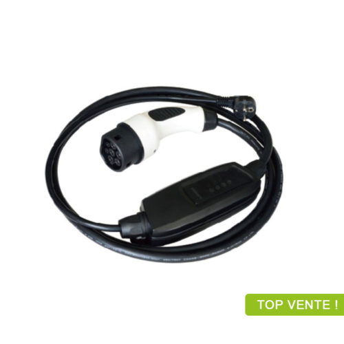 Chargeur domestique avec prise type 2